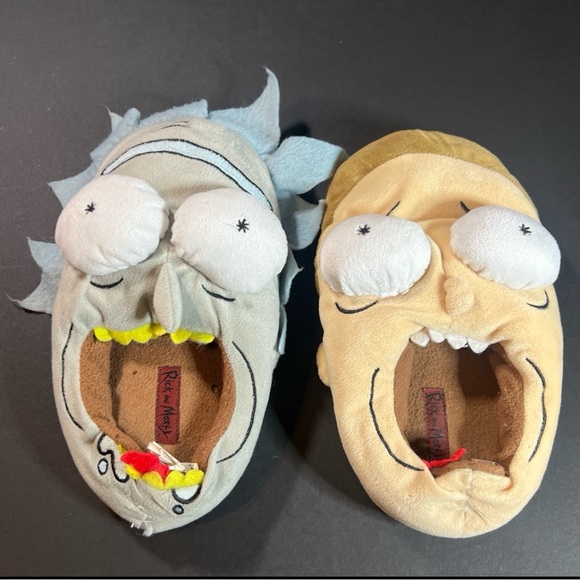 Enfile Aiguille Rick And Morty Pickle Rick Slippers - Unisex Adult House Sliders Green Enfileur D'aiguille